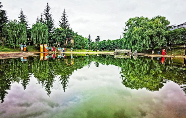 城市綠飄帶丹江公園