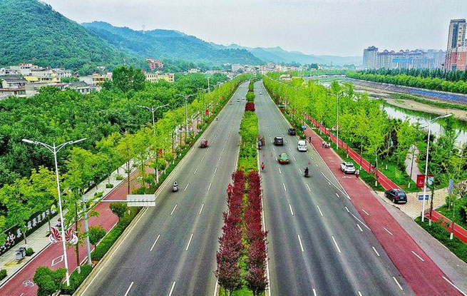 生態(tài)綠廊商鞅大道