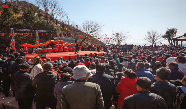 春風(fēng)送暖熊耳山 文化惠民過大年