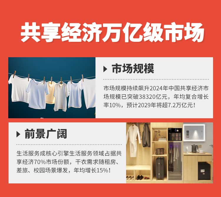 酒店“共享烘干機”，水御嘉共享智能烘干衣柜