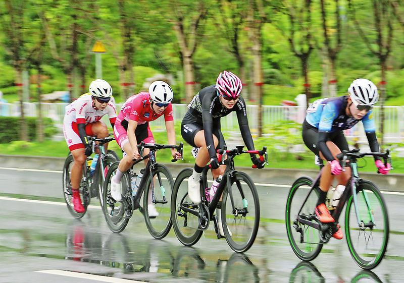 十四運(yùn)會(huì)公路自行車比賽男子個(gè)人賽、女子個(gè)人賽決賽花