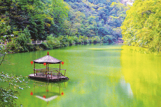 22℃商洛康養(yǎng)名片——金絲峽