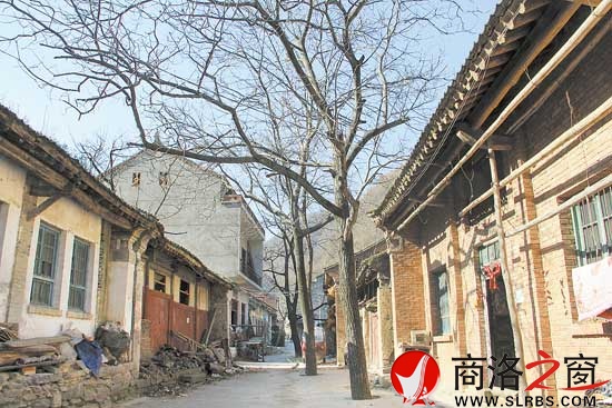 古老的街道，已沒有了昔日的熱鬧。