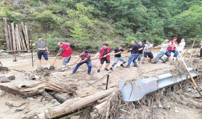 營盤鎮(zhèn)干群合力渡難關